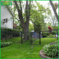 High demand diamond weave mesh fence